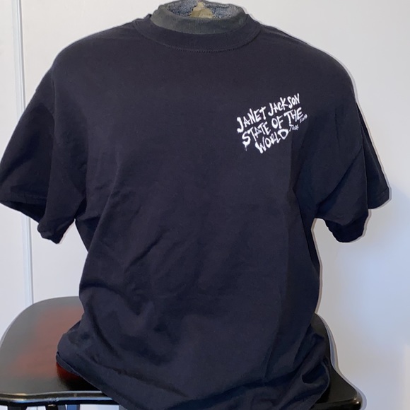 NWOT - Janet Jackson 2018 State of the World Tour Concert T-shirt - Picture 3 of 4